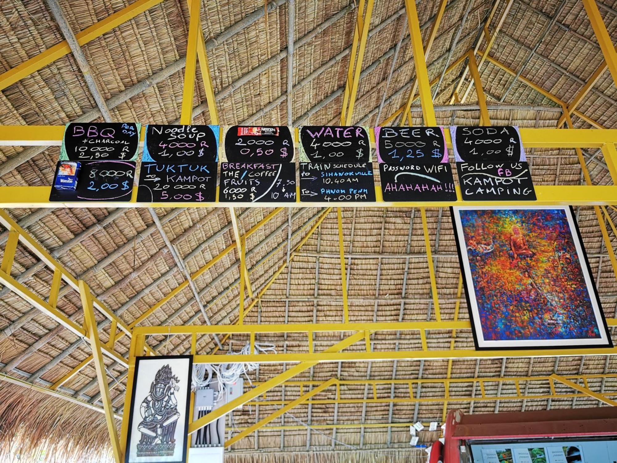 Kampot Camping - Eco Retreat Exterior foto